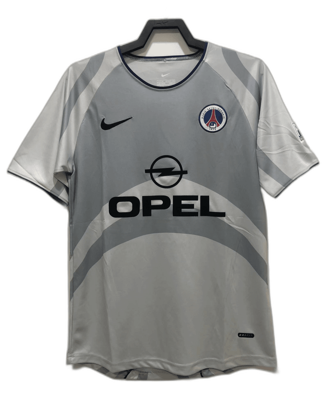 Paris Saint - Germain (PSG) 2001 Gray Jersey - Retro Version - FutStore