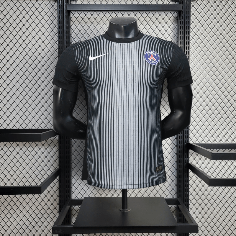 Paris Saint - Germain (PSG) 25/26 Goalkeeper Jersey - Black - Player Version - Slim Fit - FutStore
