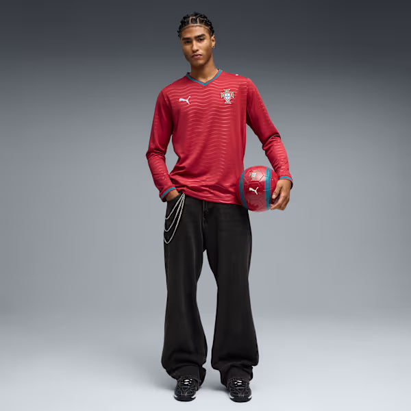 Portugal World Cup 2026 I home Jersey - Long Sleeve - view 3 - FutStore
