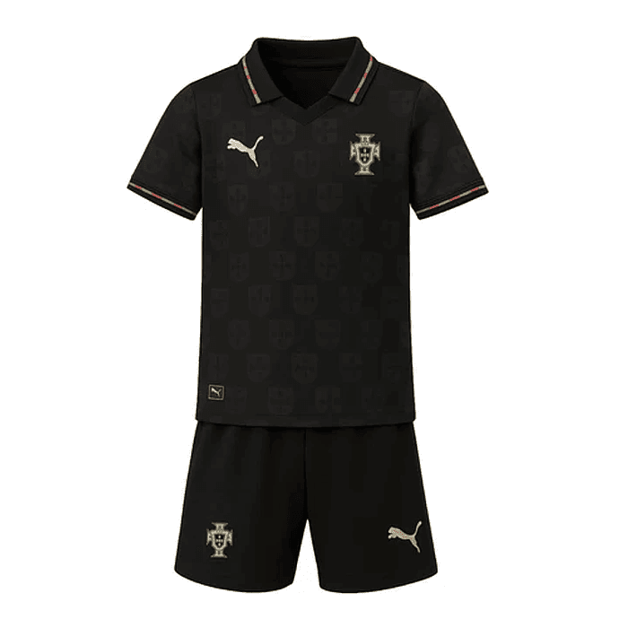 Portugal Pantera Negra 2026 Kit Kids Ronaldo 7 - FutStore