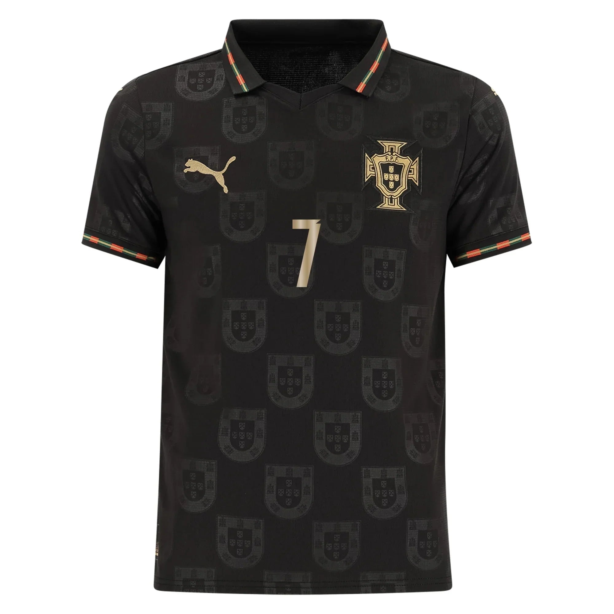 Portugal Pantera Negra Special Edition 2025 Fan Jersey 7 Ronaldo - FutStore