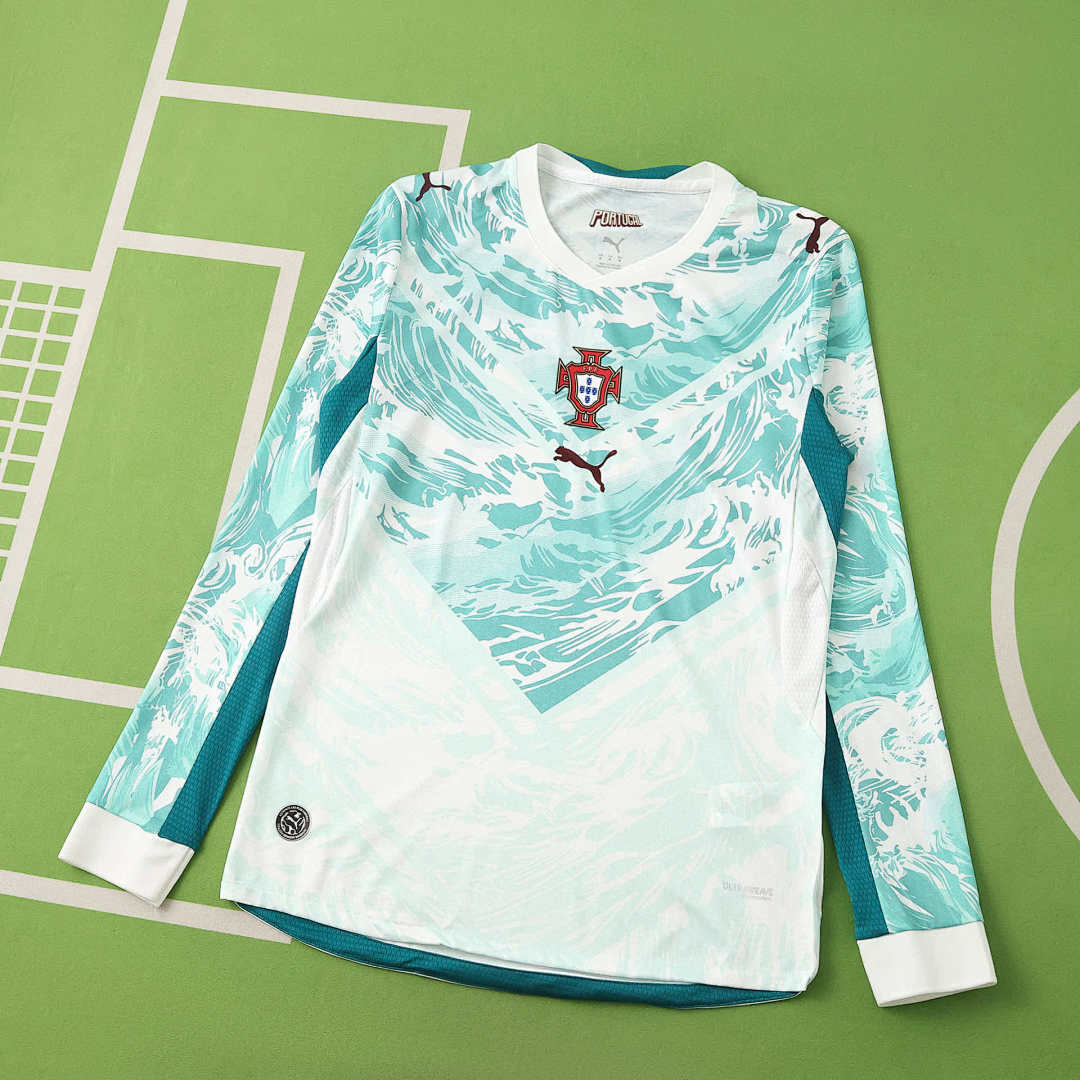 Portugal World Cup 2026 Away Jersey Player Version - Long Sleeve - FutStore