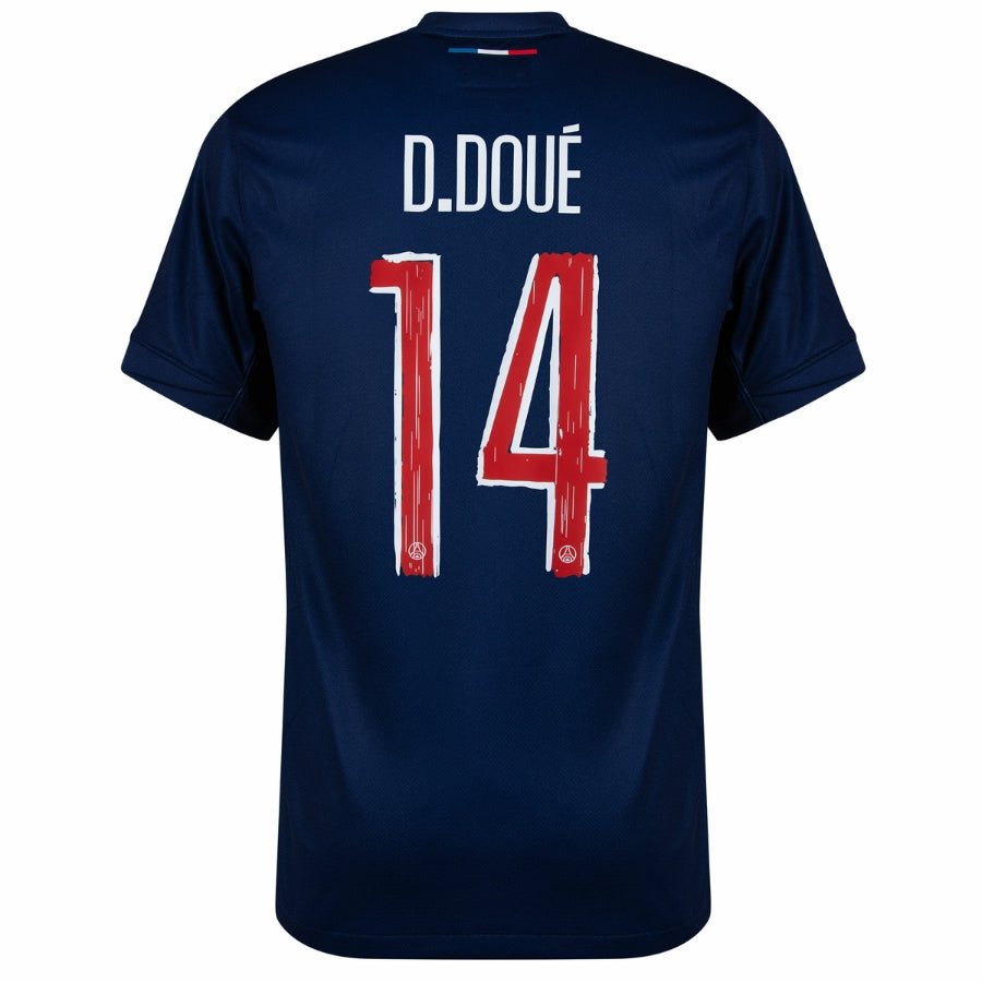 PSG D.Doué 14 Home Fan Jersey 2024/25 - FutStore