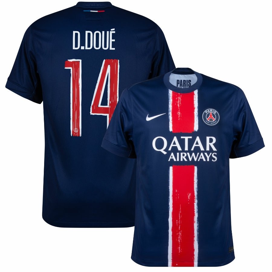 PSG D.Doué 14 Home Fan Jersey 2024/25 - FutStore