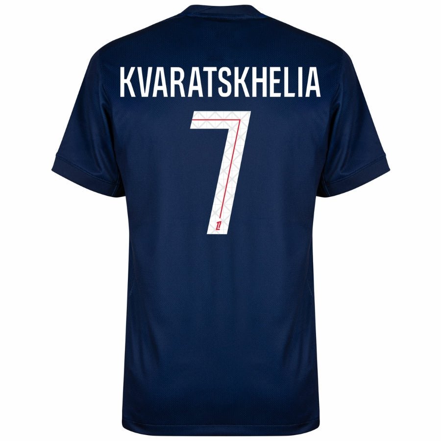 PSG Kvaratskhelia 7 Home Fan Jersey 2025/26 - FutStore
