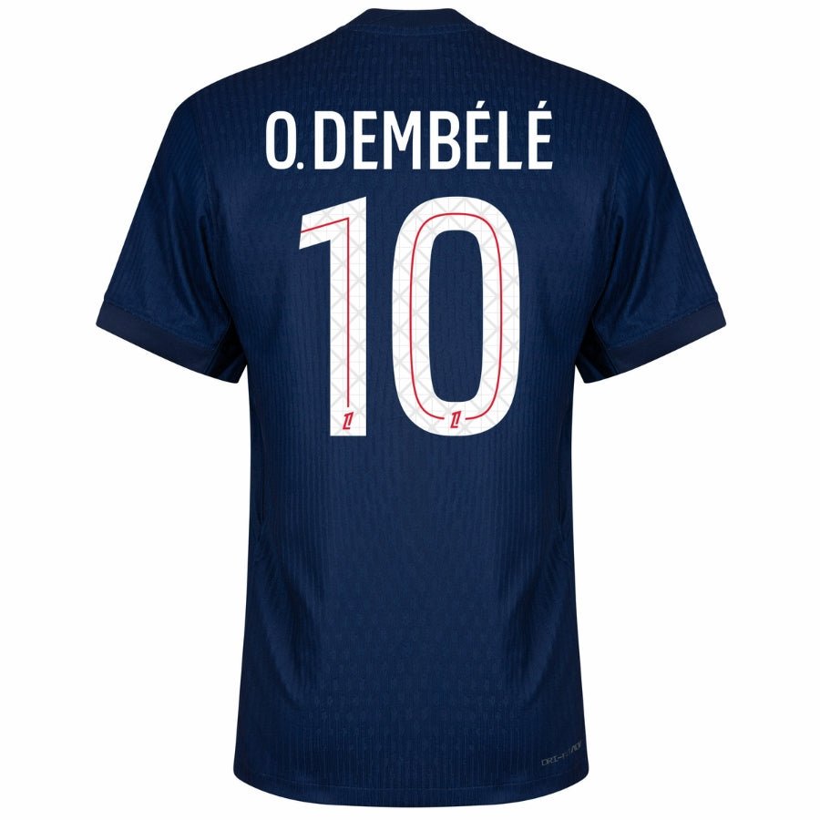 PSG O.Dembélé 10 Home Authentic Player [Slim Fit] Player [Slim Fit] Player [Slim Fit] Player 2025/26 Dri - Fit ADV Match - FutStore