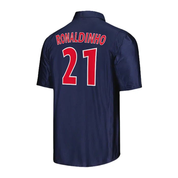 PSG Ronaldinho Retro 2001/02 Home Fan Jersey Paris Saint - Germain - FutStore