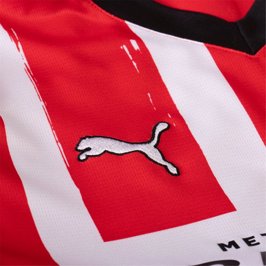 PSV Eindhoven Fan Jersey Home 2024/25 Patches UCL UEFA Foundation (Official Printing) - FutStore
