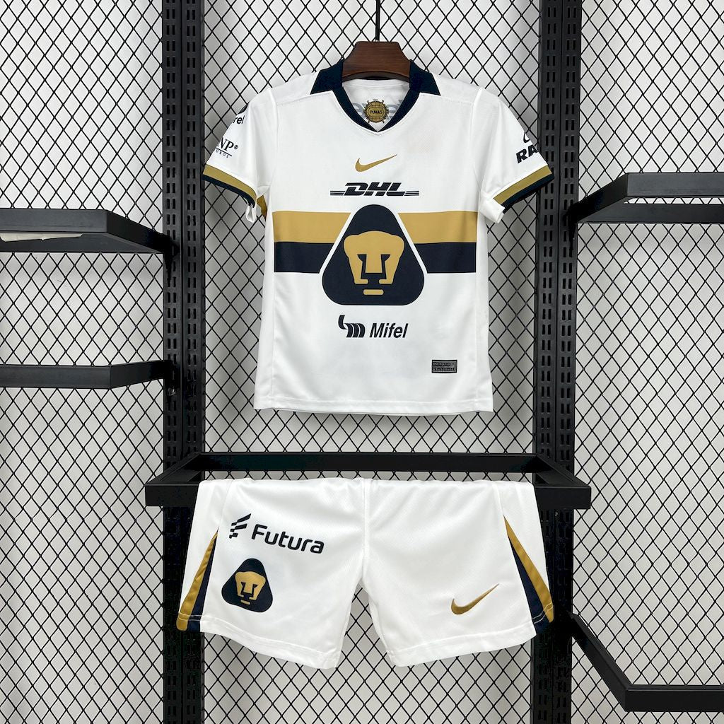 Pumas UNAM 2025/26 Home Kids Kit - FutStore
