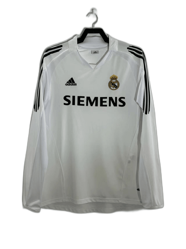 Real Madrid 05/06 I Home Jersey - Long Sleeve Retro Version - FutStore