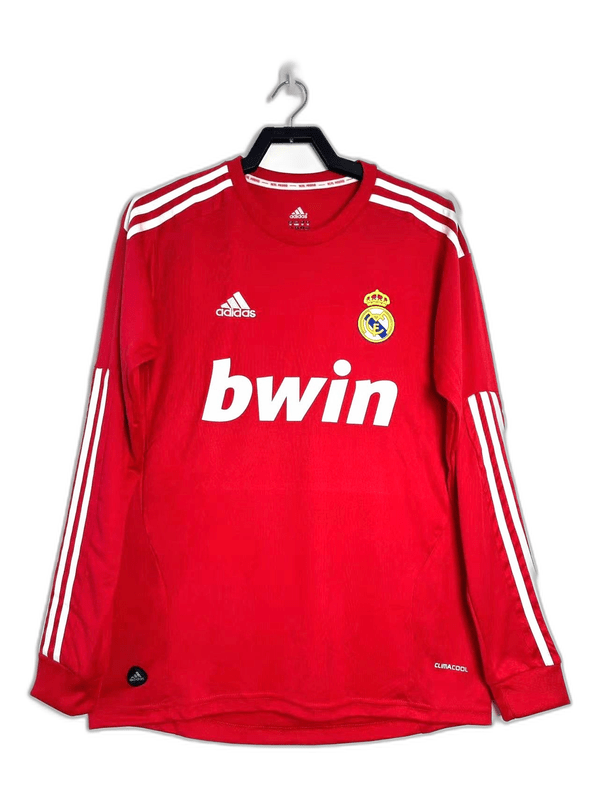 Real Madrid 11/12 II Away Jersey - Long Sleeve Retro Version - FutStore