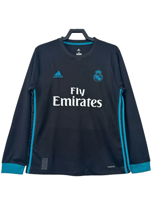 Real Madrid 17/18 II Away Jersey - Long Sleeve Retro Version - FutStore