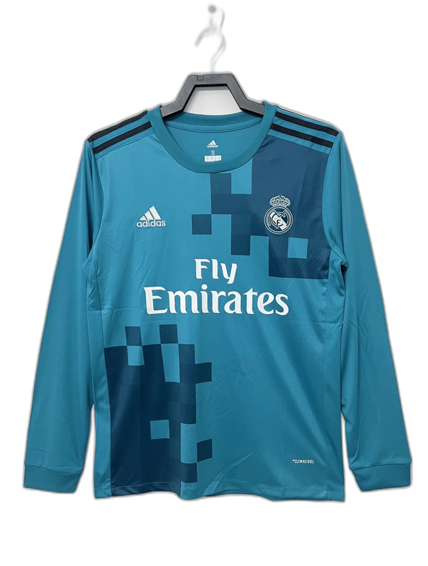 Real Madrid 17/18 III Third Jersey - Long Sleeve Retro Version - FutStore