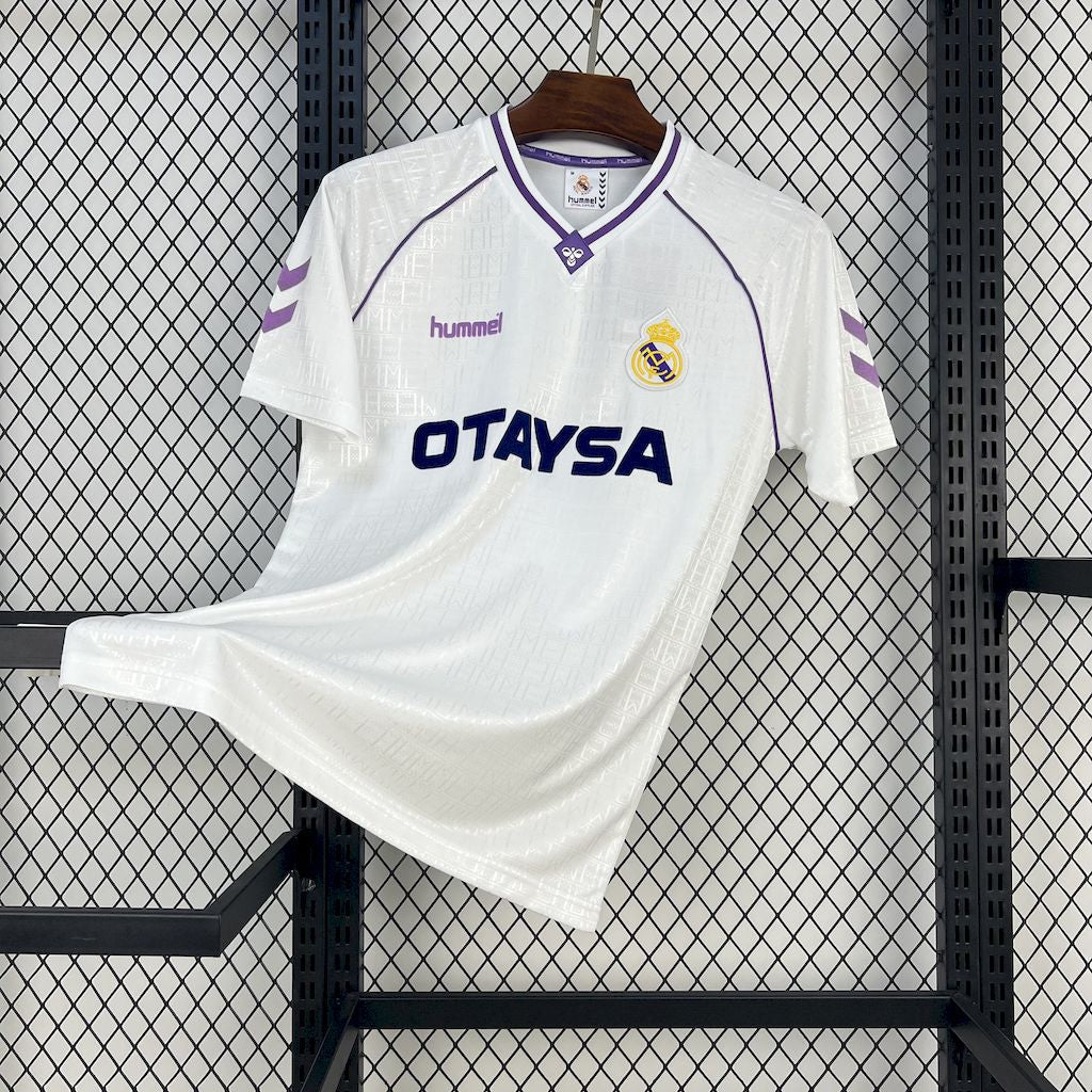 Real Madrid 1990/92 Home Retro Jersey - FutStore
