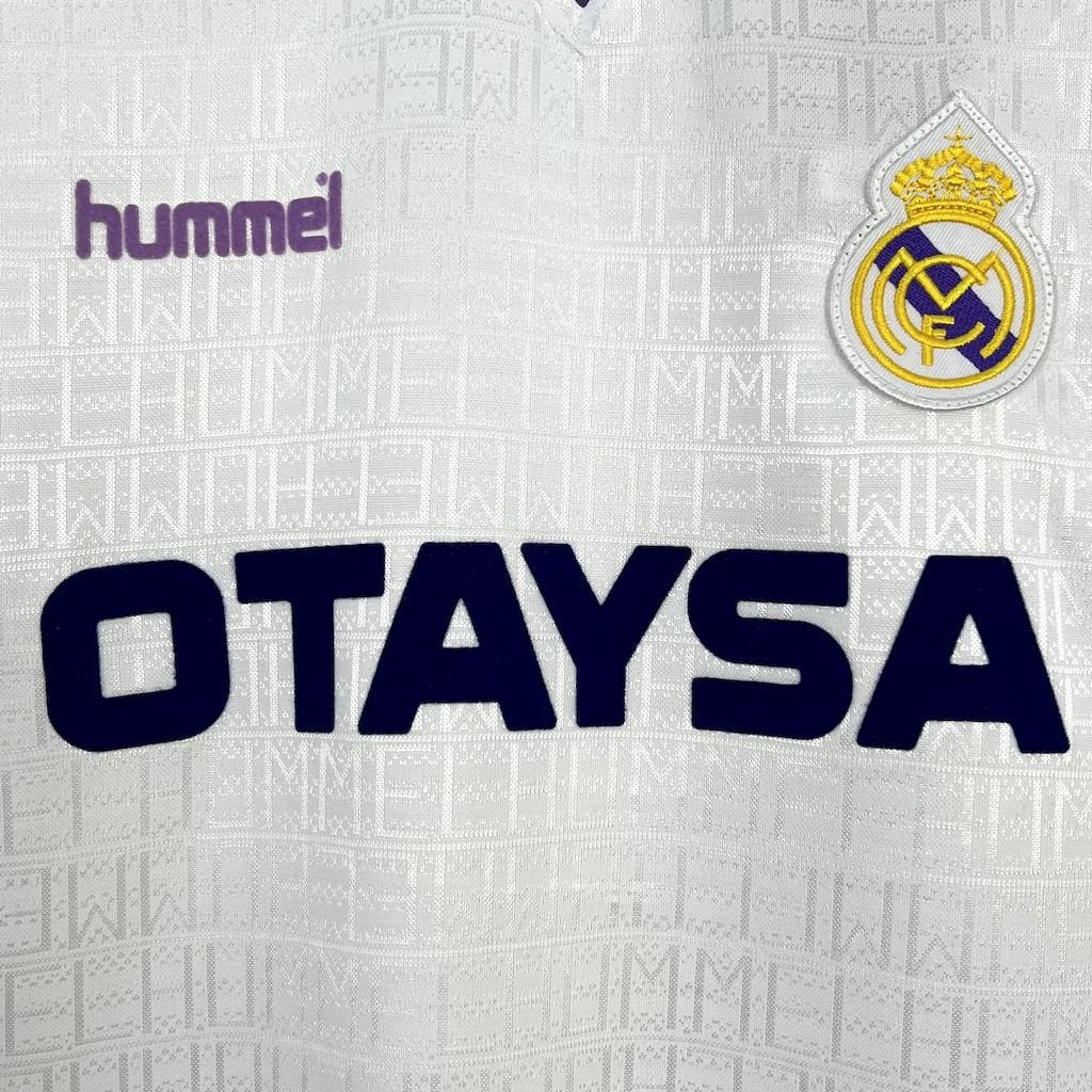 Real Madrid 1990/92 Home Retro Jersey - FutStore