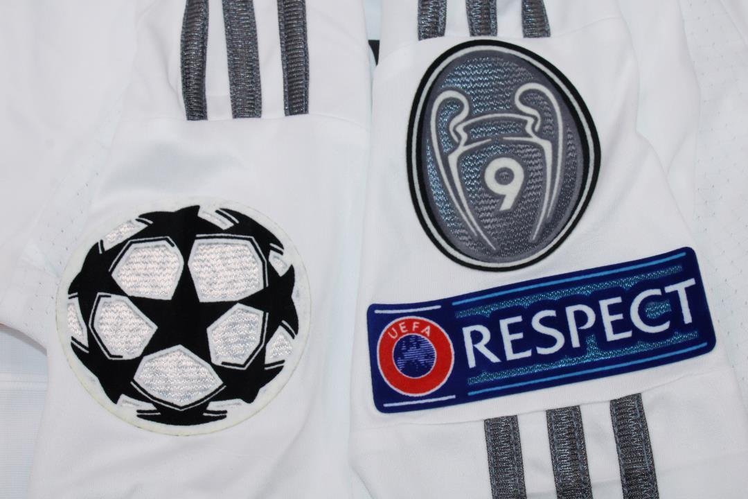 Real Madrid 2013/14 Jersey Long Sleeve Retro - Patch Champions - FutStore