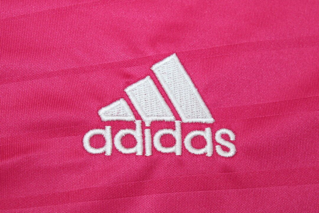 Real Madrid 2014/15 Pink Jersey Long Sleeve Retro - Patch Champions - FutStore