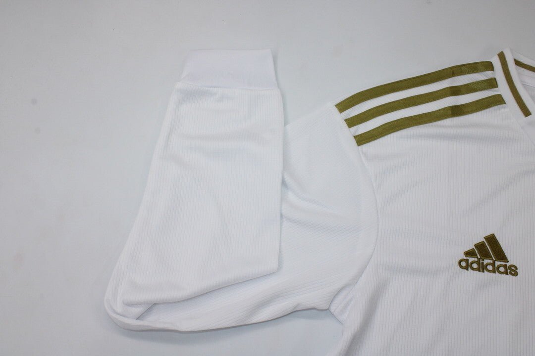 Real Madrid 2019/20 Jersey Long Sleeve Retro - Patch Champions - FutStore