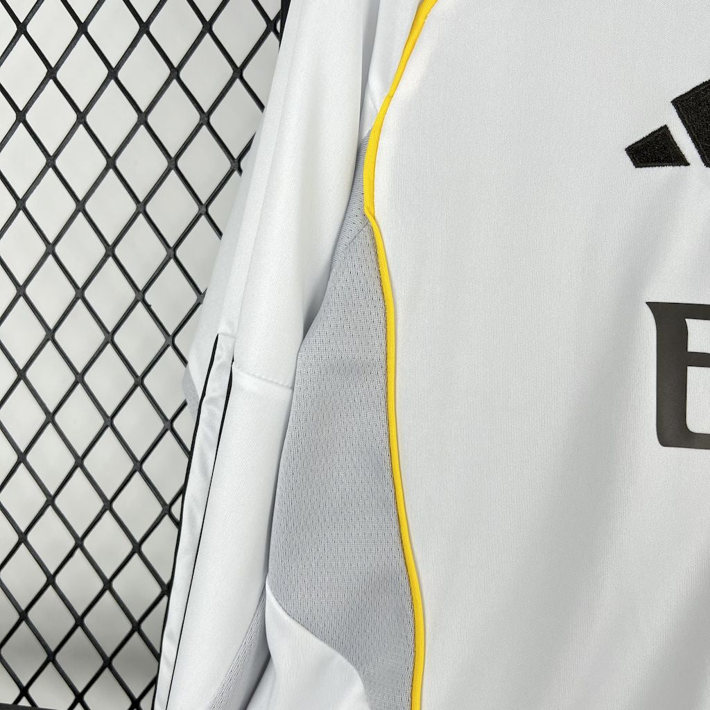 Real Madrid 2025/26 Home Long Sleeves Jersey - FutStore