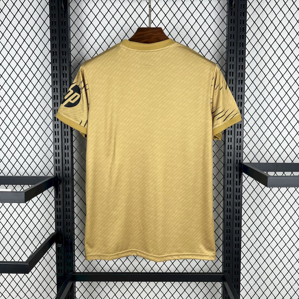 Real Madrid 2025/26 Training Gold Jersey (Slim Fit) - FutStore