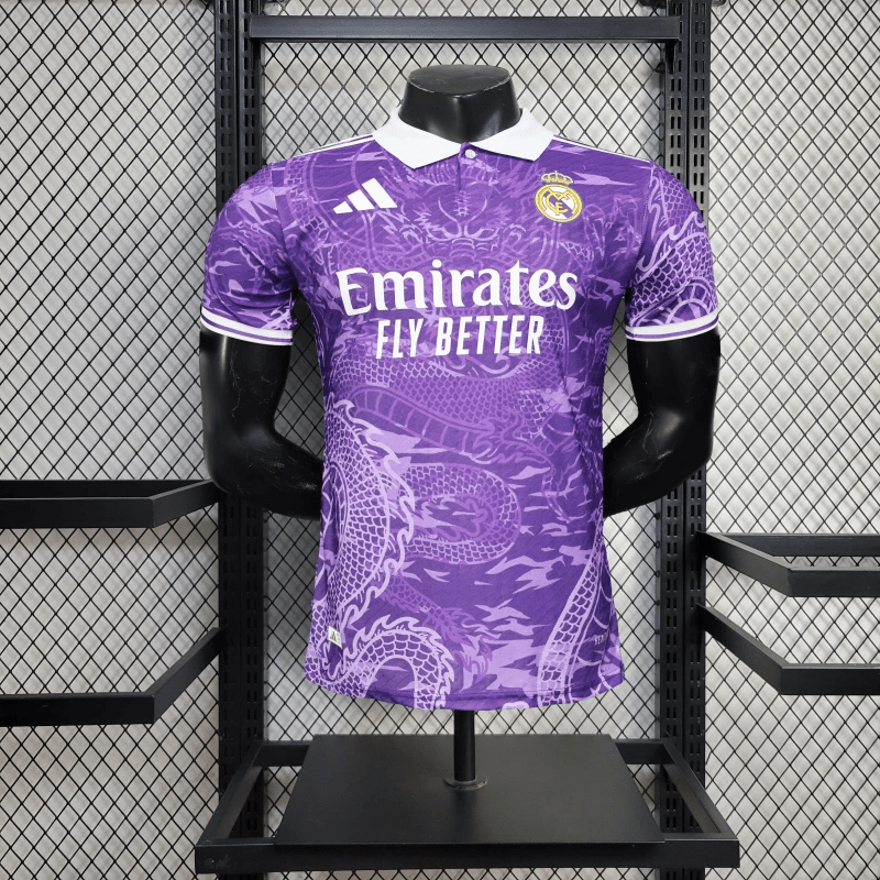Real Madrid 25/26 Special Edition Jersey - Purple - Player Version - Slim Fit - FutStore
