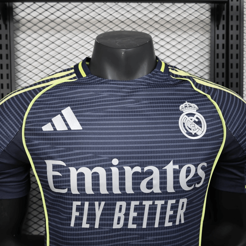 Real Madrid Authentic Player [Slim Fit] Player [Slim Fit] Player [Slim Fit] Away Player 2025/26 - Slim Fit - FutStore