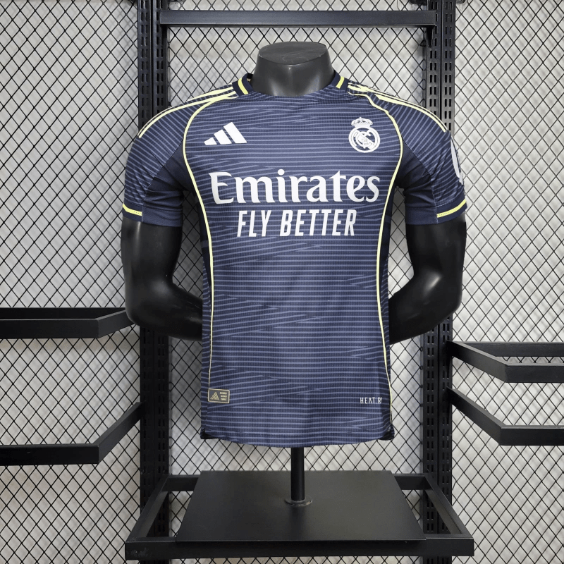 Real Madrid Authentic Player [Slim Fit] Player [Slim Fit] Player [Slim Fit] Away Player 2025/26 - Slim Fit - FutStore