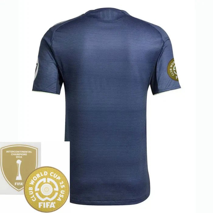Real Madrid Away Fan Jersey 2025/26 - Patch 2025 Club World Cup + FIFA Intercontinental Champions - FutStore