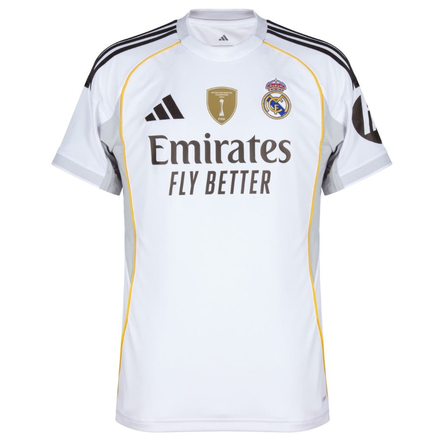 Real Madrid Home Bellingham 5 Fan Jersey 2025/26 FIFA Intercontinental Patch - FutStore