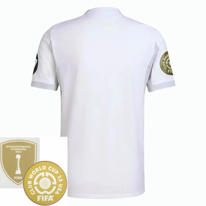 Real Madrid Home Fan Jersey 2025/26 - Patch 2025 Club World Cup + FIFA Intercontinental Champions - FutStore