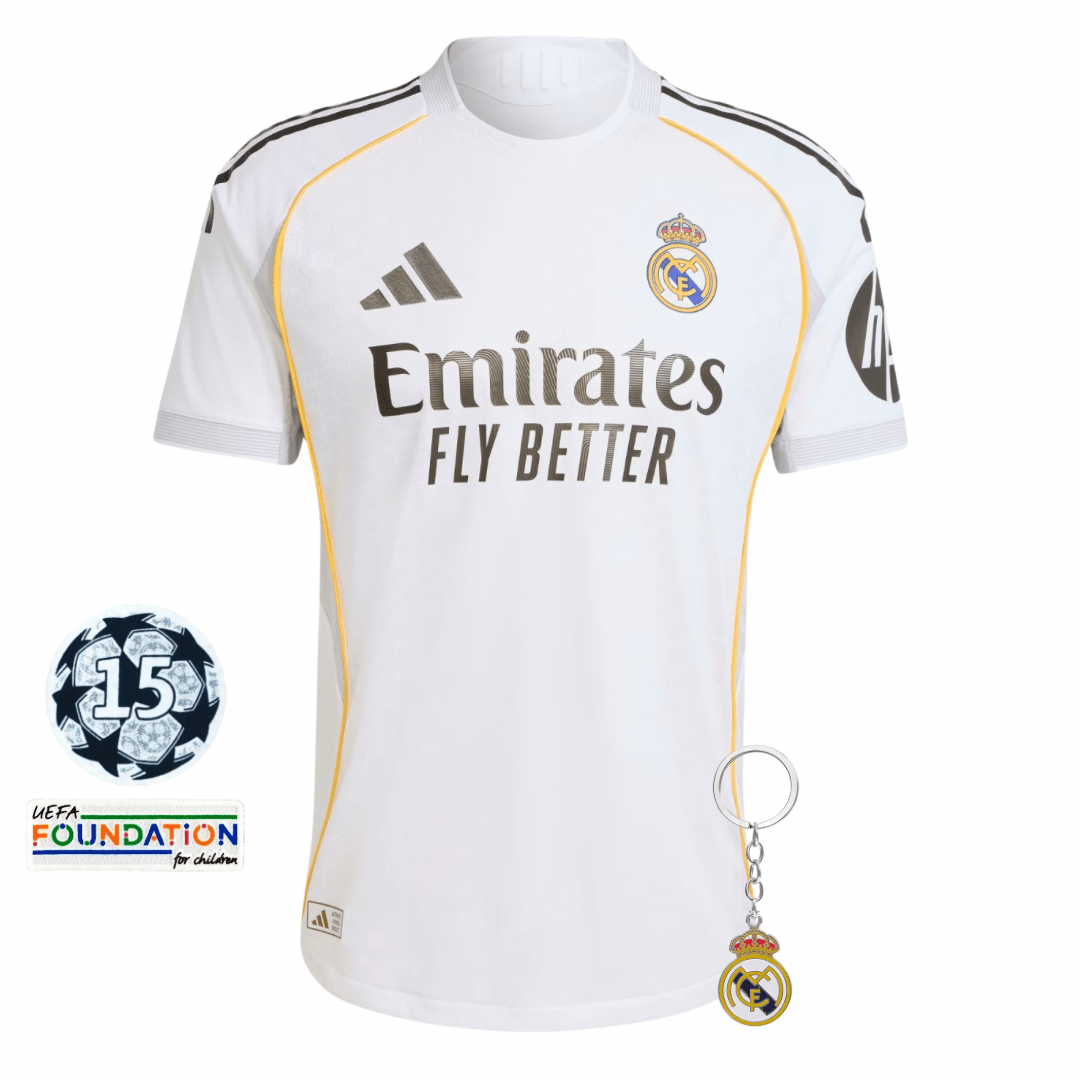 Real Madrid Home Jersey 2025/26 - Version Fan - FutStore