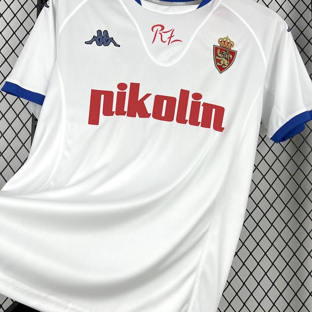 Real Zaragoza 2001/02 Home Retro Jersey - FutStore