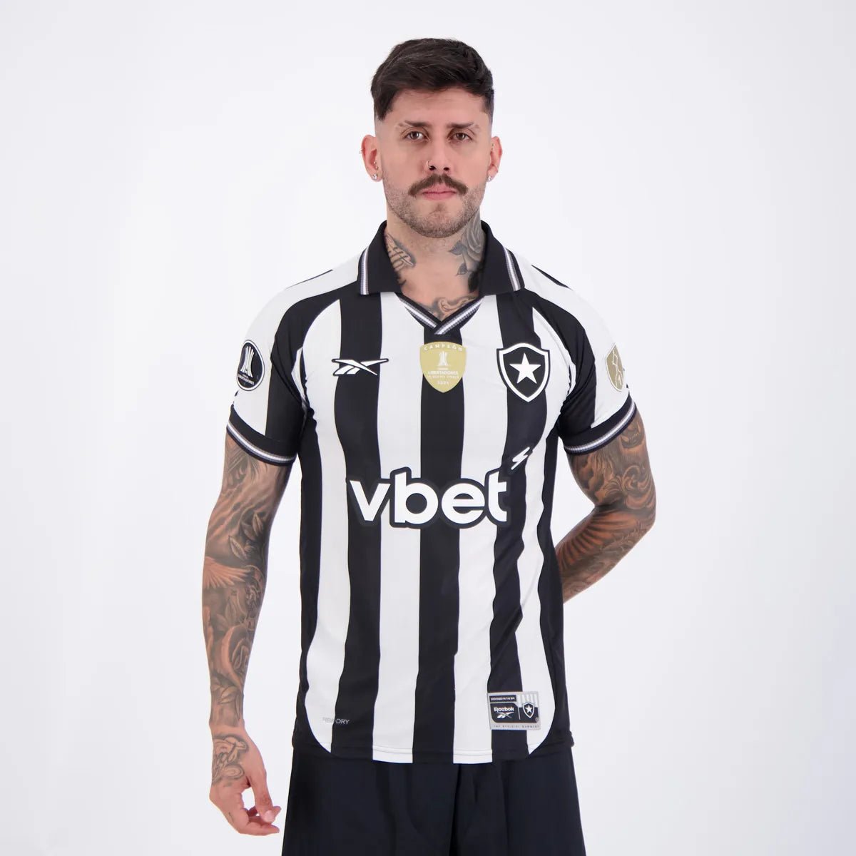 Reebok Botafogo Home 2025 Libertadores Champion 2024 Jersey - FutStore