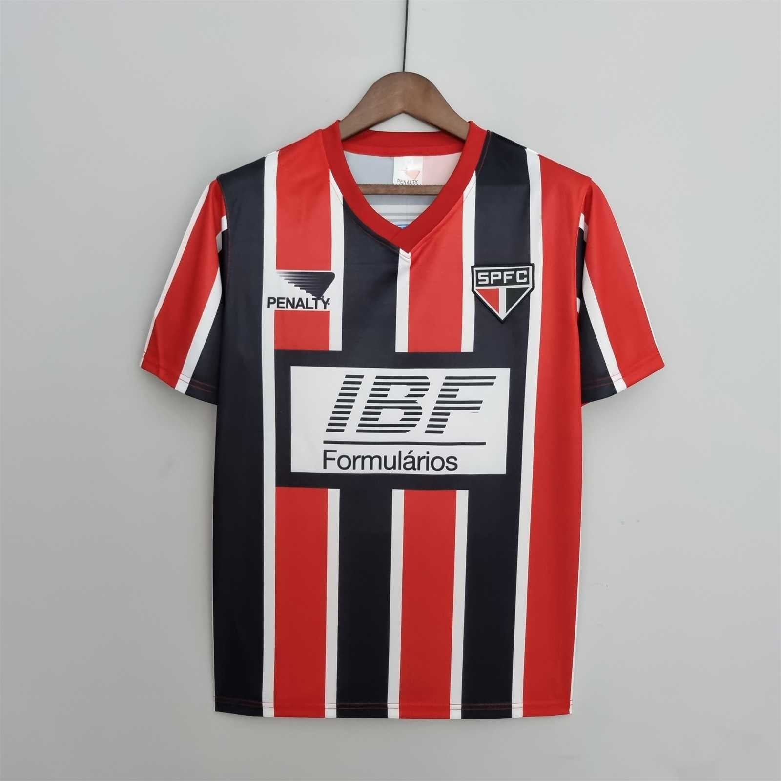 Sao Paulo Retro Away 1991 Jersey IBF - FutStore