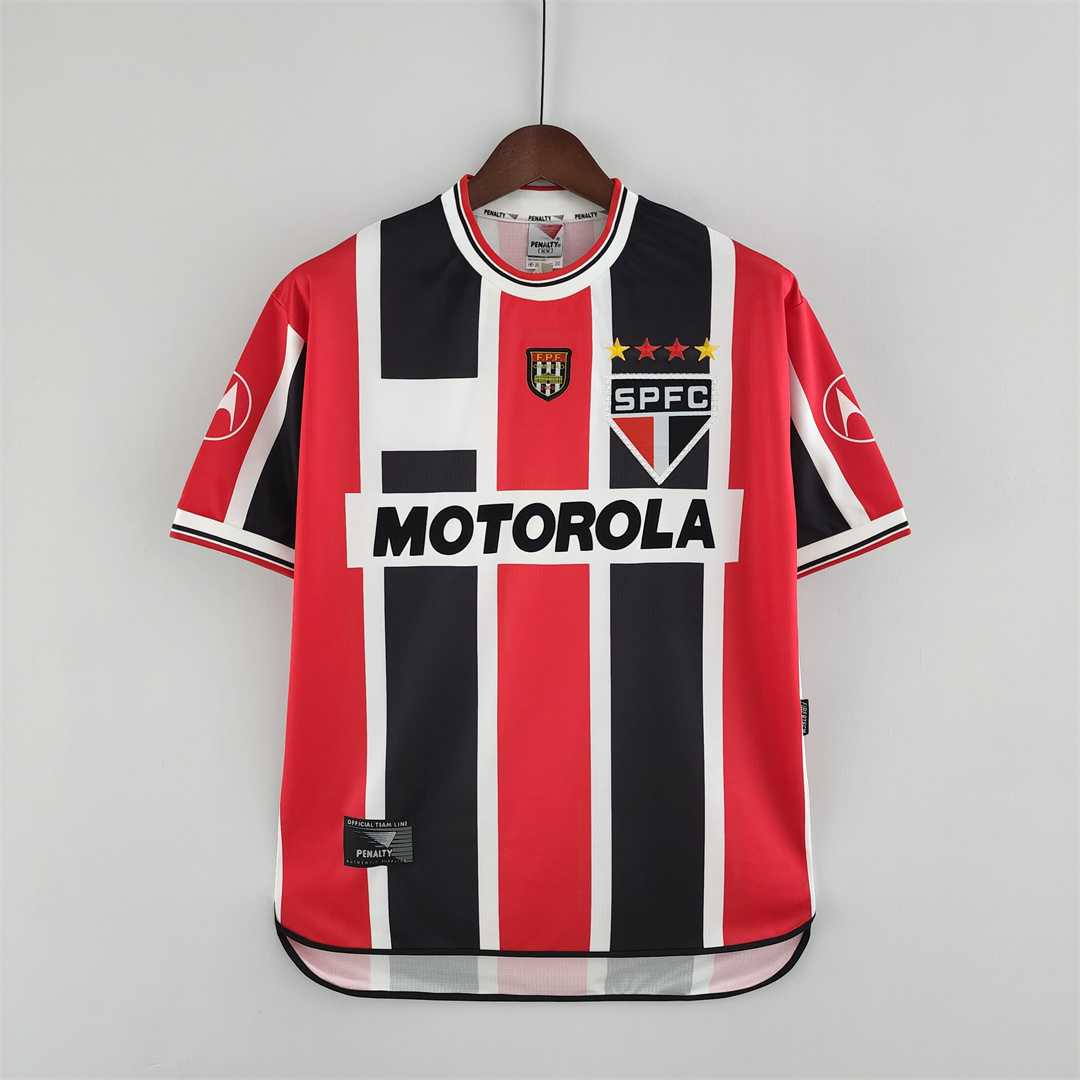 Sao Paulo Retro Away 2000 Jersey Motorola - FutStore