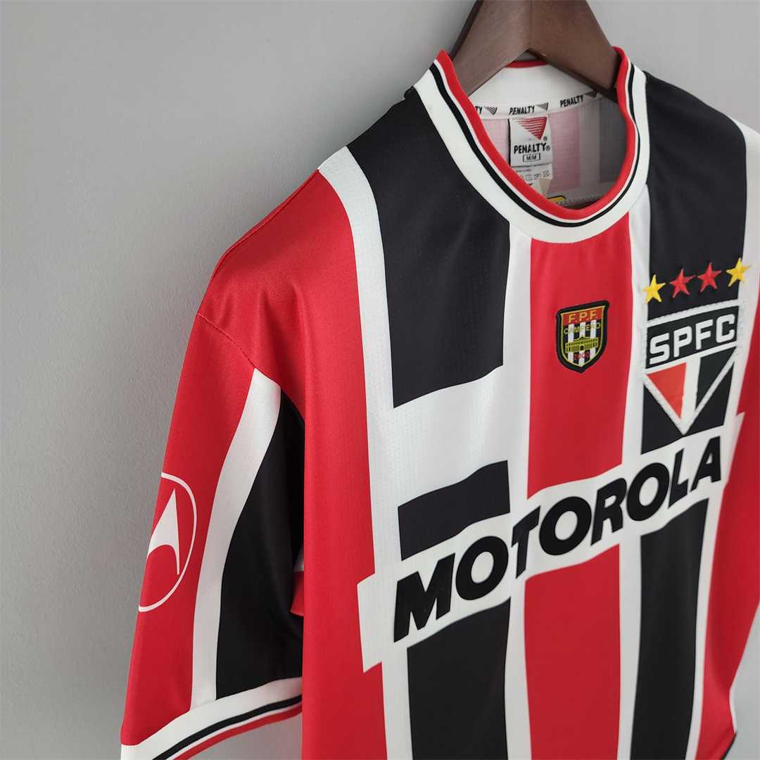 Sao Paulo Retro Away 2000 Jersey Motorola - FutStore