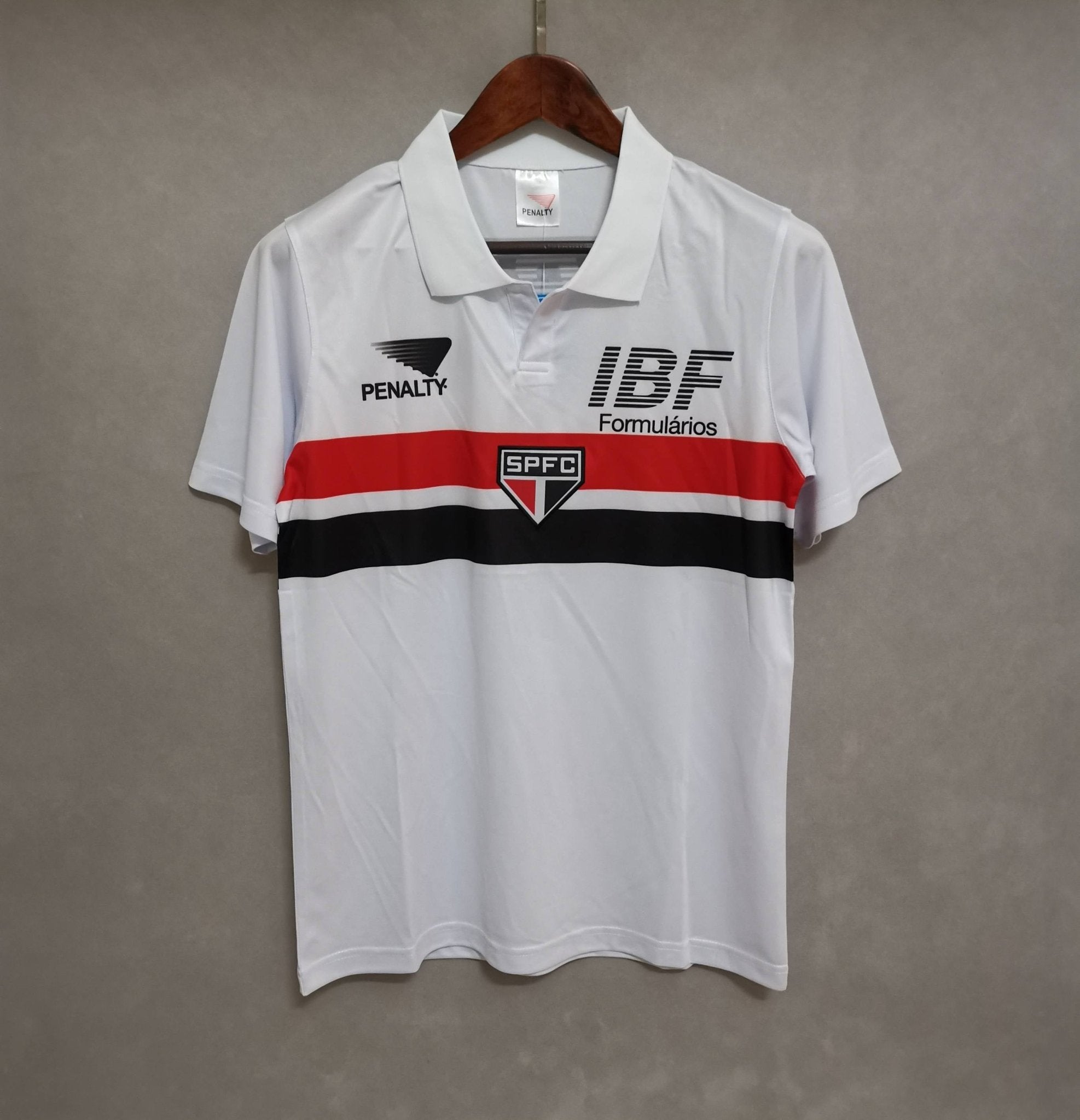 Sao Paulo Retro Home 1991/92 Jersey IBF - FutStore