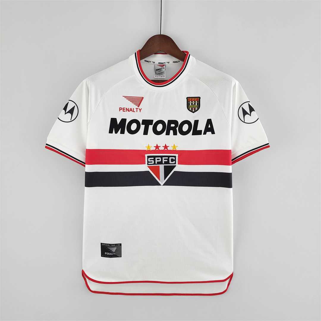 Sao Paulo Retro Home 2000 Jersey Motorola - FutStore