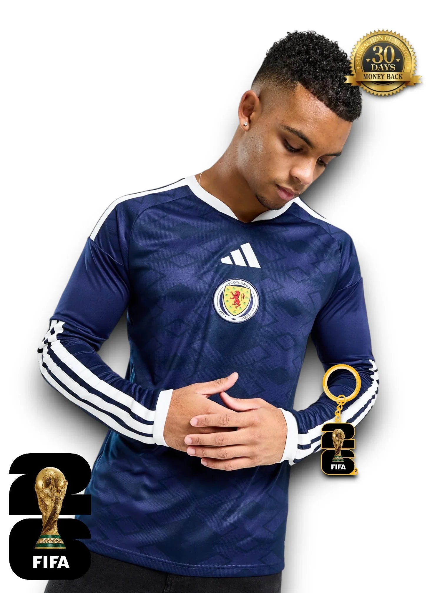 Scotland World Cup 2026 Jersey - Long Sleeve - FutStore