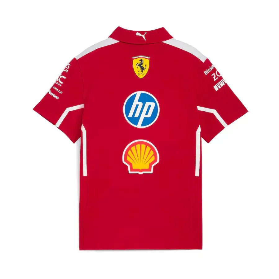Scuderia Ferrari 2025 F1 Team Polo Formula 1 F1 - FutStore