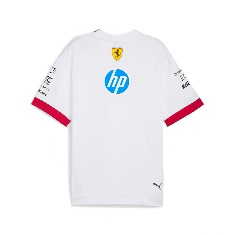 Scuderia Ferrari F1 2025 Team Set Up T-shirt Formula 1 - FutStore