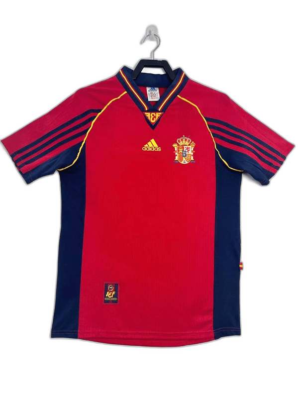 Spain 1998 I Home Jersey - Retro Version - FutStore