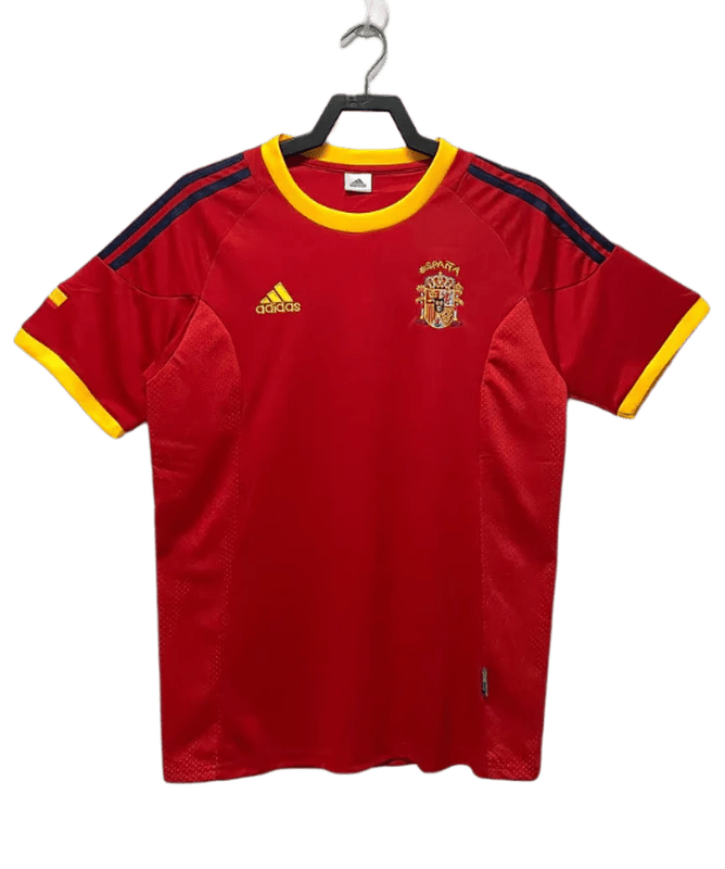 Spain 2002 I Home Jersey - Retro Version - FutStore