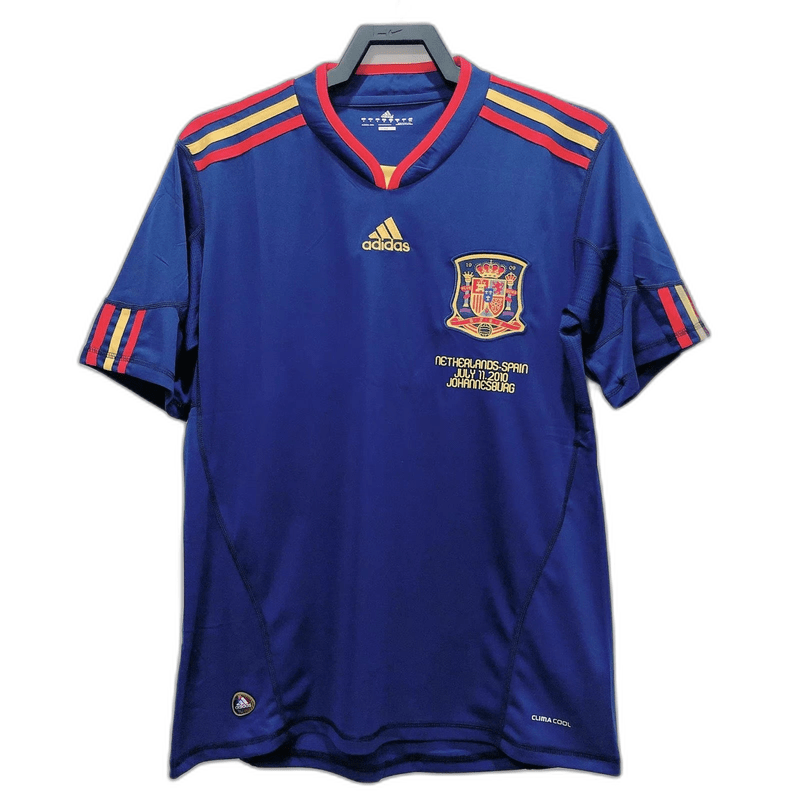 Spain 2010 World Cup Final II Away Jersey - Retro Version - FutStore