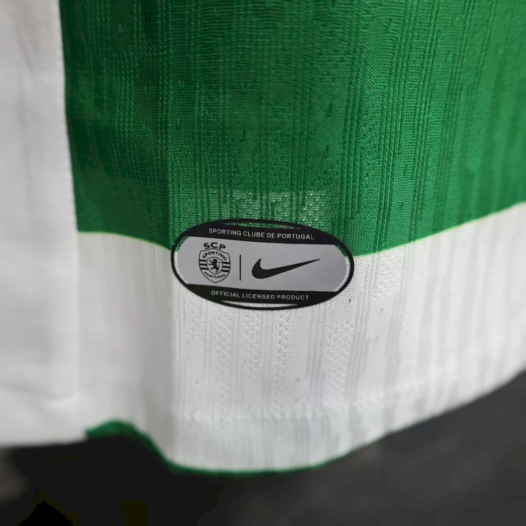 Sporting CP 2025/26 Home Jersey Player Version - Authentic Player [Slim Fit] Player [Slim Fit] Player [Slim Fit] Slim Fit - FutStore