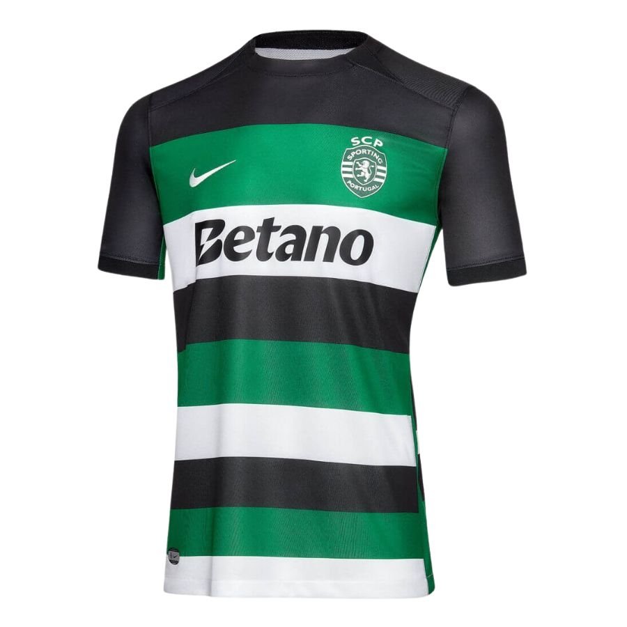 Sporting CP Fan Jersey Home 2024/25 Patches UCL UEFA Foundation (Official Printing) - FutStore