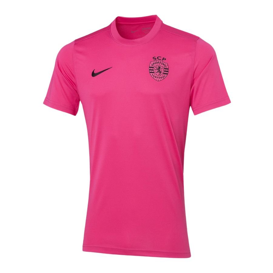 Sporting CP Fan Jersey Pink October 2024/25 Patches UCL UEFA Foundation (Official Printing) - FutStore