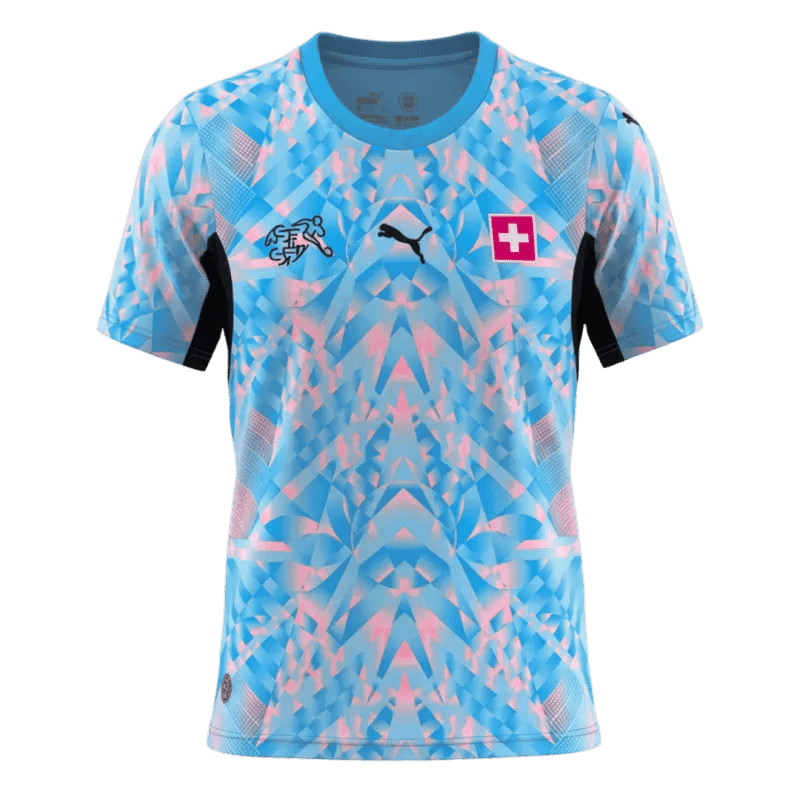 Switzerland Goalkeeper Soccer Jersey World Cup 2026 Blue - Fan Version - FutStore