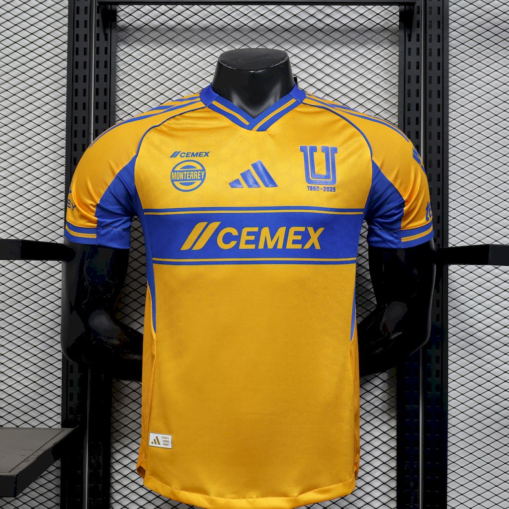 Tigres Home Authentic Player [Slim Fit] Player [Slim Fit] Player [Slim Fit] Player 2025/26 - Slim Fit - FutStore