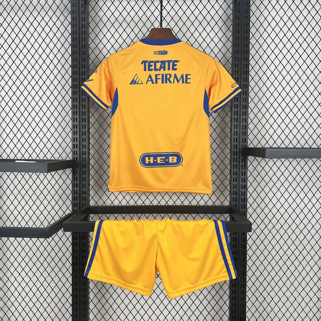 Tigres UANL 2025/26 Home Kids Kit - FutStore